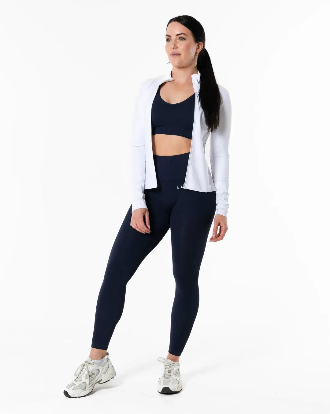 Slipstream Seamless Tights - Deep Blue